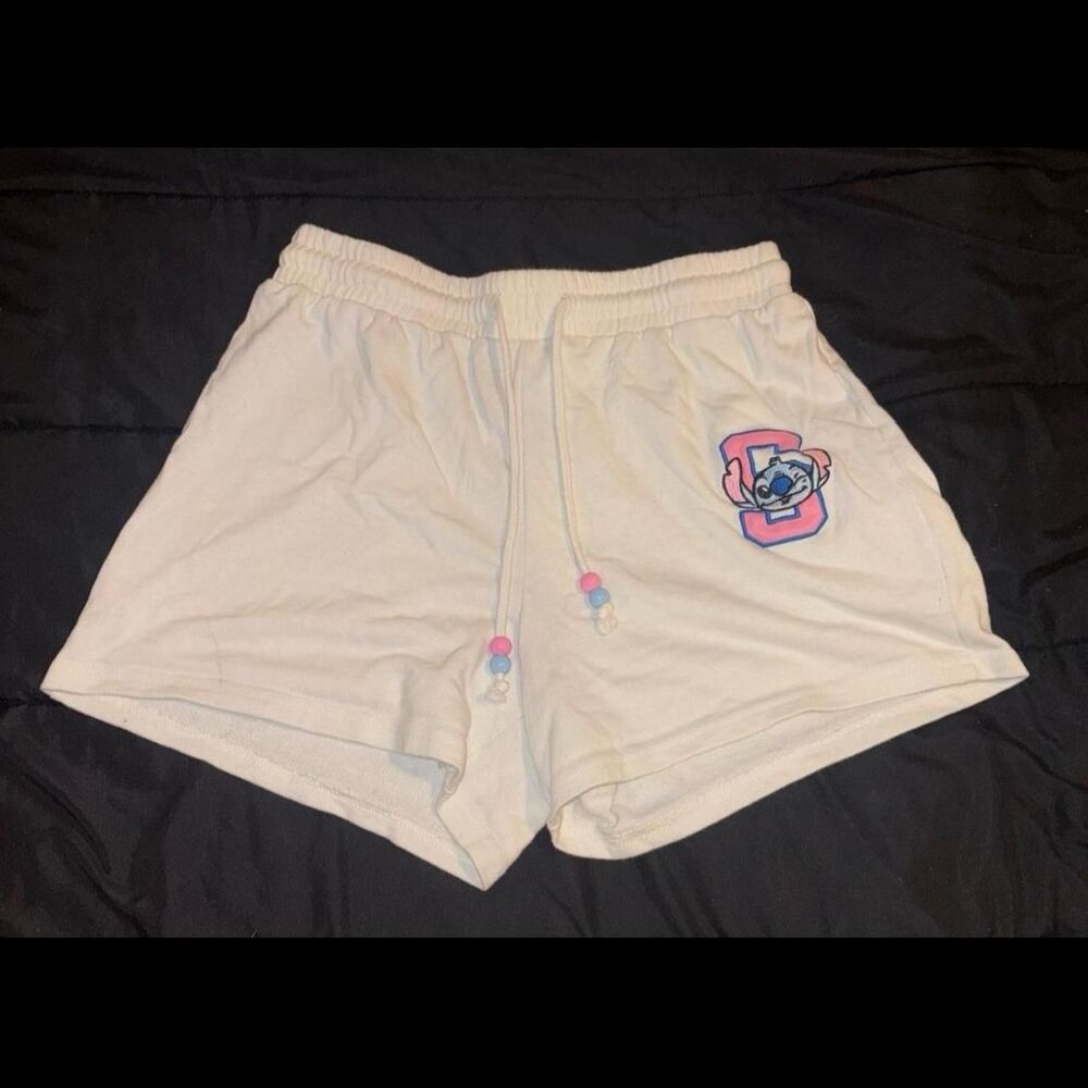 Disney Women's Cream and Tan Shorts